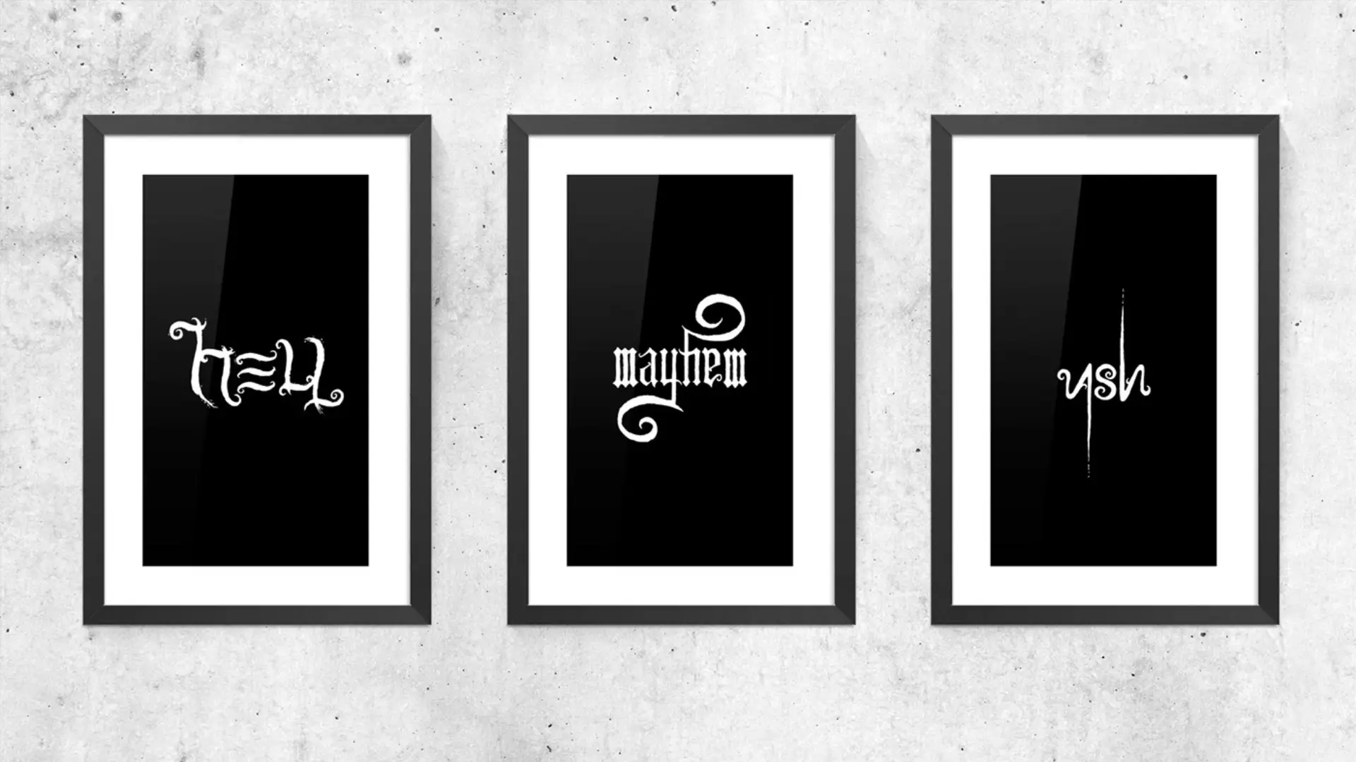 Rotational ambigrams