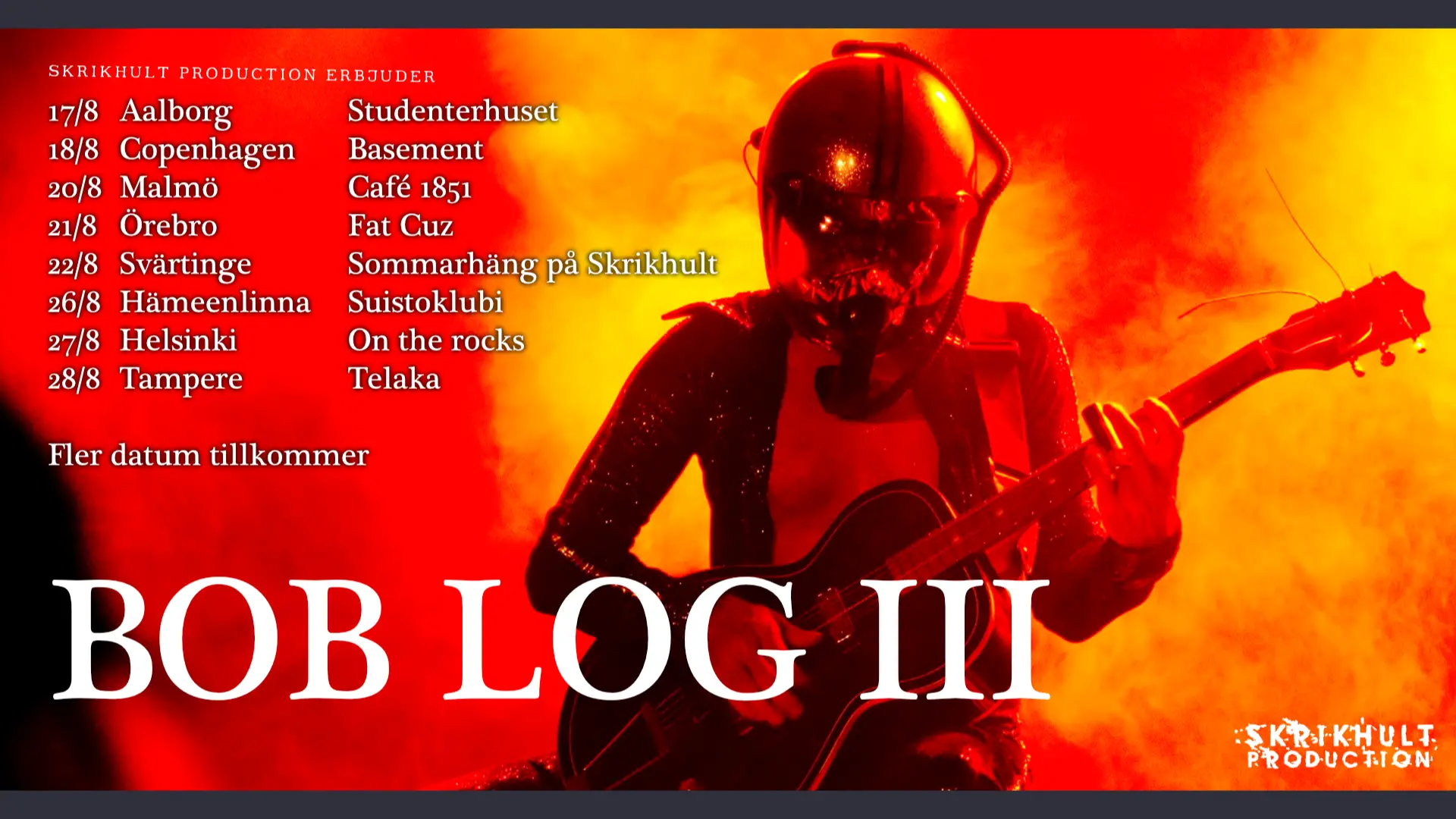 Posters and socials - for Skrikhult Production